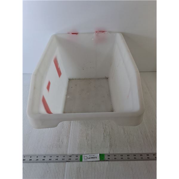 Ikea Plastic Sortera Storage Tray 11" Tall, 22" Long