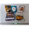 Image 1 : (4) Books- The Whole Brain Child, Mediterranean Cookbook, Misc.,1000 Piece Puzzle, As Is