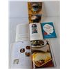 Image 2 : (4) Books- The Whole Brain Child, Mediterranean Cookbook, Misc.,1000 Piece Puzzle, As Is