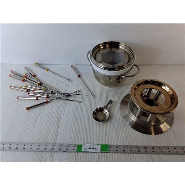 Stainless Steel Fondue Set