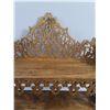 Image 3 : Wooden Fretwork Shelf - 23" x 17" x 7" - CANNOT SHIP - Some Wear