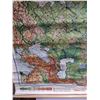 Image 4 : * Vintage Soviet Russia Denoyer-Geppert Map Canvas Hanging Wall Map - 68" x 44" - CANNO