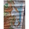 Image 6 : * Vintage Soviet Russia Denoyer-Geppert Map Canvas Hanging Wall Map - 68" x 44" - CANNO