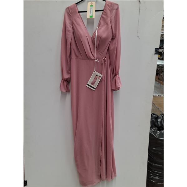 * Sorella Vita Pink Formal/Prom Dress - Size 14