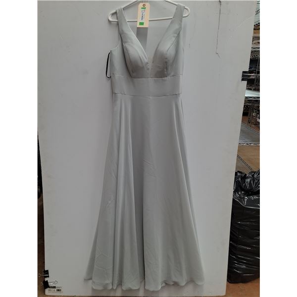 * Sorella Vita Light Blue Formal/Prom Dress - Size 16