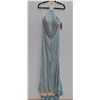 Image 1 : Studio 17 Sku Blue Lace/Nude Color Prom Dress - Size 10