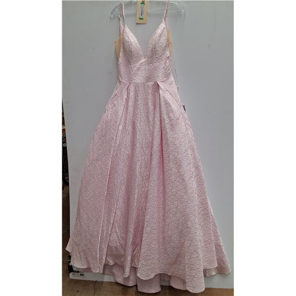 Anglea & Allison Formal/Prom Dress Pink w/Pockets - Size 6