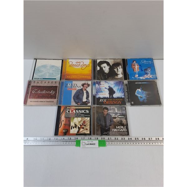 (10) CDS: Beach Boys, Tchaikosky, Classic, Roy Orbison, Misc