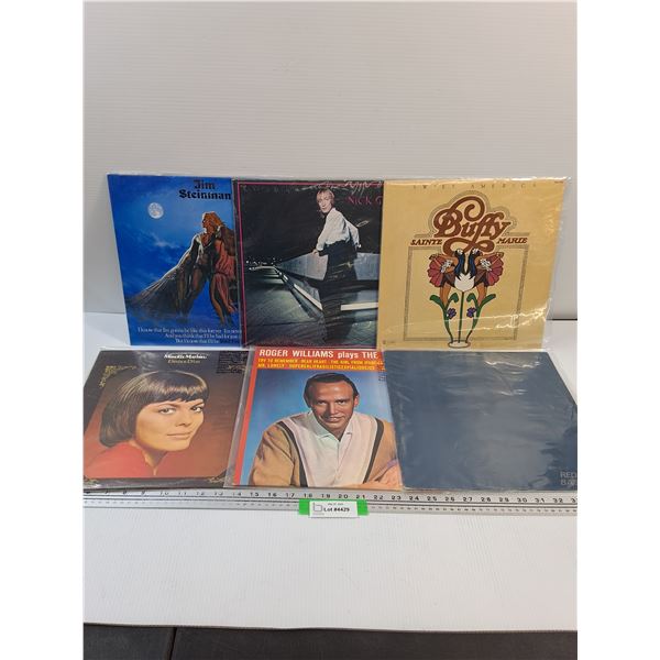 (6) Records: Buffy Sainte Marie, Red Zebra, Jim Steinman, Misc