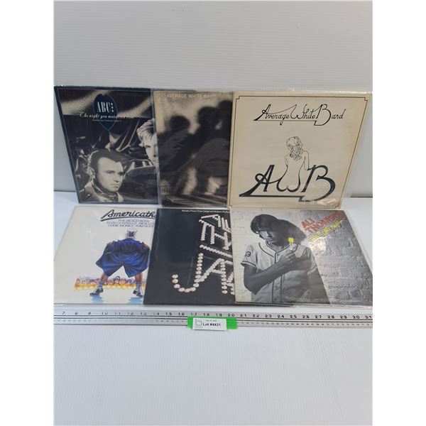 (6) Records: Average White Band, Americathon, ABC, MIsc