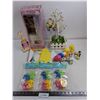Image 1 : Easter Decor Lot, Greeting Cards