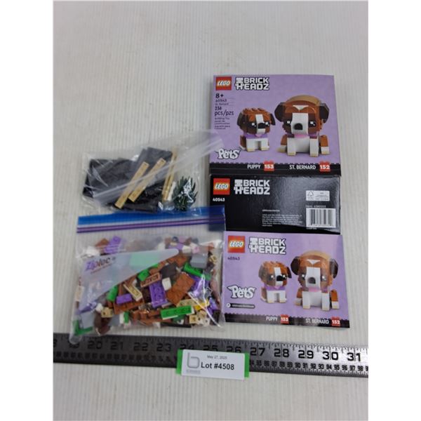 Lego Brick Headz Set "St.Bernard"