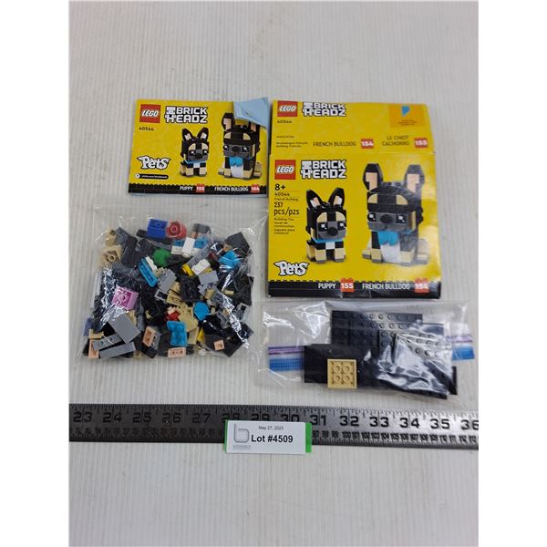 Lego Brick Headz Set "French Bulldog"
