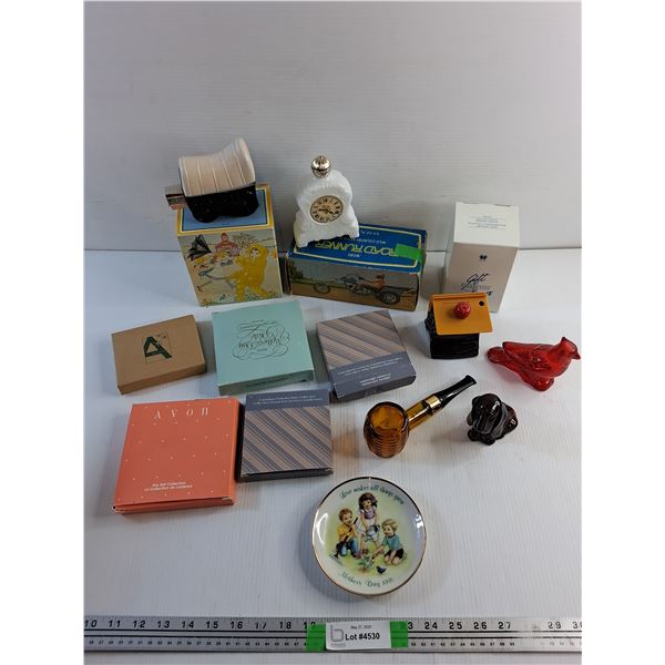 Avon Plates and Perfumes