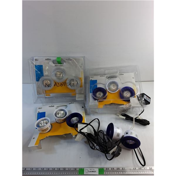 Low Voltage Halogen Spotlights - As Is