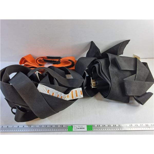 (2) Double Safety Harnesses and Tow Strap