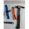 Image 3 : Adjustable Wrench, Shears, Hammer, Abrasive Disc