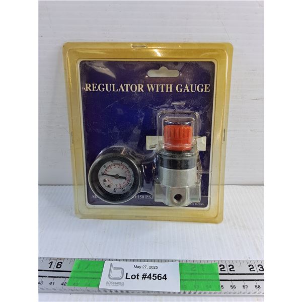 Regulator with Gauge - Sealed