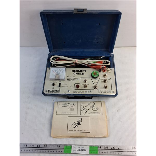 Vintage Hermeti Check - As Is