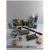Image 1 : Sanding Sponge, Light Bulbs, Metal File, Staples, Silicone Sealants and Misc