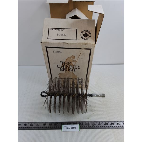 Worcester Chimney Brush - 6" Wire Brush End