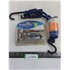 Image 1 : Hoteche Staple Gun (NOS), Tie Boss Rope Safety Set - Sealed