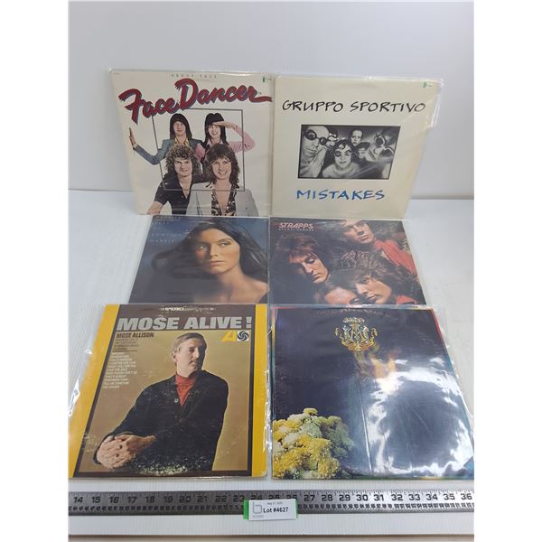 (6) Vinyl Records (Anne Murray, Emmylou Harris, Face Dancer)