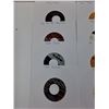 Image 2 : (11) Records: 45 Size - Assorted - Pat Boone, Jack Jones, Ricky Nelson, Four Tops, Tommy James, Misc