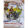 Image 2 : (16) Various Motorcycle Posters & Parts Magazine Orders - Ducati, Norton, British Motorcycles, Misc
