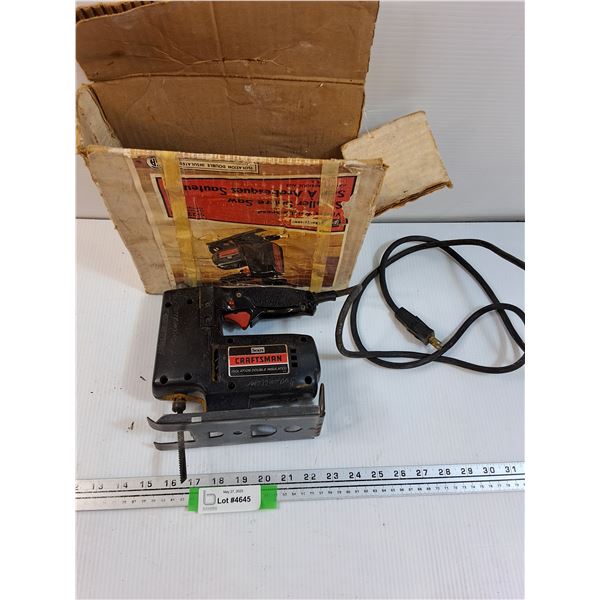 Sears Jigsaw - Powers On