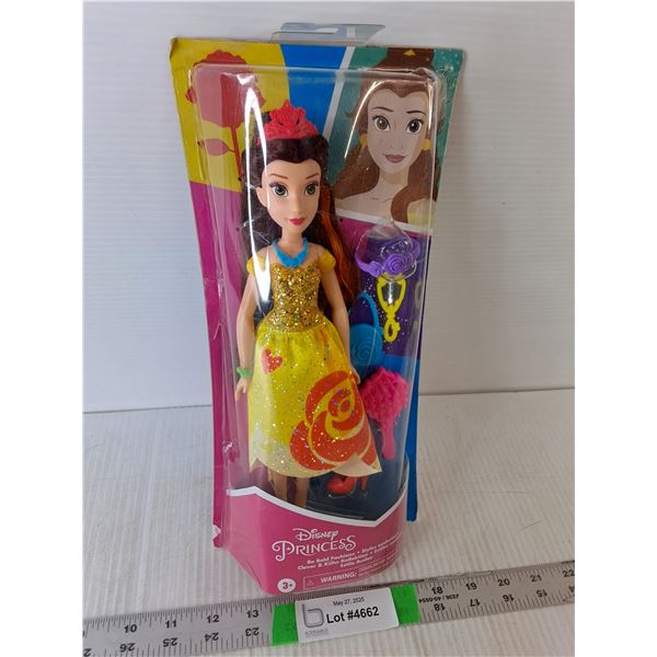 Disney Princess Belle Doll, Sealed