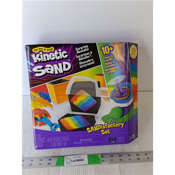 Kinetic Sand Set, Sealed