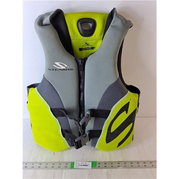Stearns Adult Medium Lifejacket, Stubborn Zipper