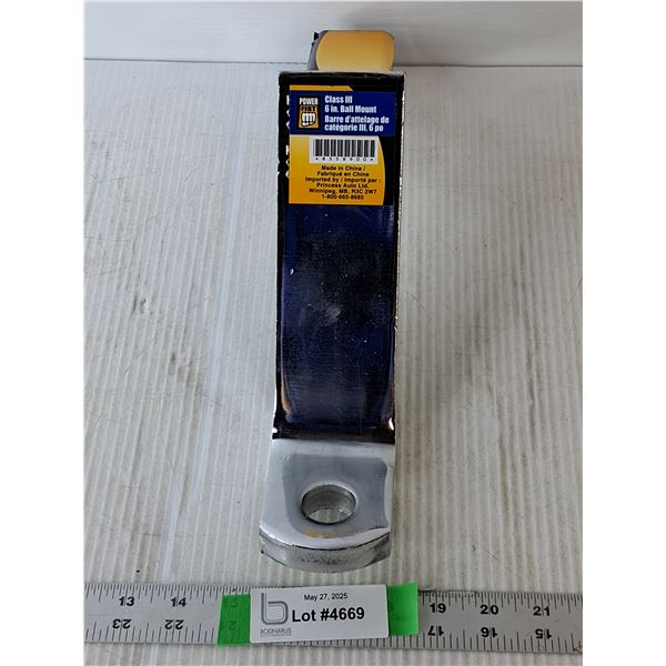 Power Fist Class III 6 in. Ball Mount