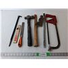 Image 1 : Tool Lot- Handsaw, File, Ball Pein Hammer- As Is, Misc.