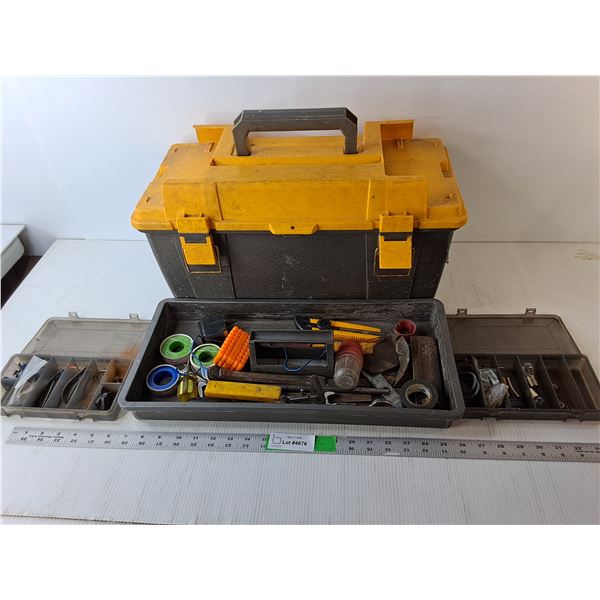 Plano Tool Box with Tools- 12" Tall x 20" Long