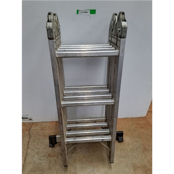 **Folding Metal Ladder 12 Ft. Long x 14" Wide - Cannot Ship