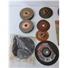 Image 3 : 7 1/4" Circular Saw Blade, Grinding Wheels, Misc.