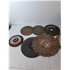 Image 2 : Lot of Grinding Wheels & 12" Saw Blade