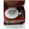 Image 4 : Wooden Music Centre Record From Vinyl To CD Or Cassette tapes - As Is CANNOT SHIP