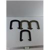 Image 1 : (4) Metal Competitor Horseshoes
