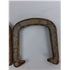Image 5 : (4) Metal Competitor Horseshoes