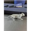 Image 5 : # Swarovski Crystal - Cougar Figurine w/Box & Certificate - 5.5" x 2.5"