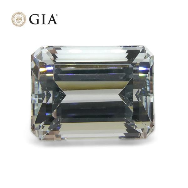 Huge 25.97 Ct GIA Certified Natural Aquamarine