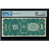 Image 2 : 1869 $1 Rainbow Legal Tender Note PMG 63