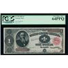 Image 1 : 1891 $1 Treasury Note PCGS 64PPQ