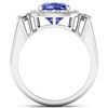 Image 4 : 14KT White Gold 1.99ct Tanzanite and Diamond Ring
