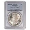 Image 1 : 1880-CC $1 Morgan Silver Dollar PCGS MS63