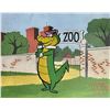 Image 1 : Hanna Barbera Wally Gator Sericel Animation Art Serigraph Cel