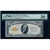 1928 $10 Gold Certificate PMG 50EPQ